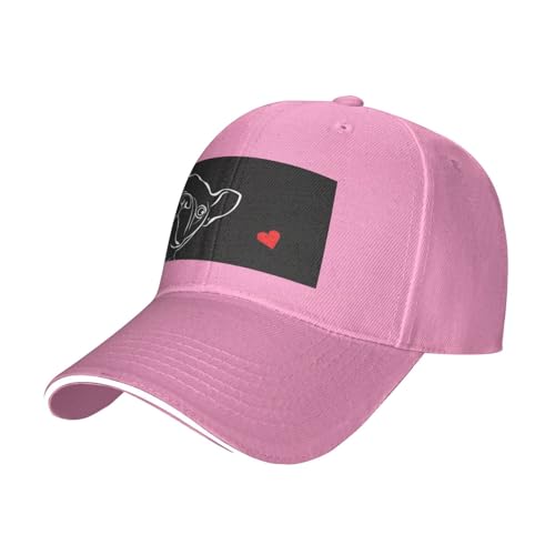 OPSREY Baseballkappe mit französischem Hund, bedruckt, verstellbar, Netzstoff, neutrale Sportmütze OPSREY Baseballkappe mit französischem Hund, bedruckt, verstellbar, Netzstoff, neutrale Sportmütze von OPSREY