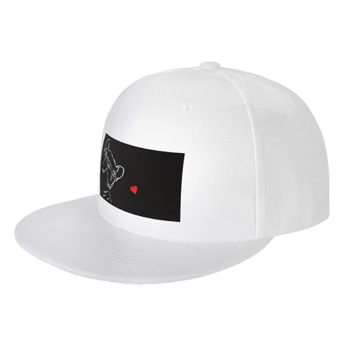 OPSREY Baseballkappe mit französischem Hund, bedruckt, verstellbar, neutrale Sportmütze OPSREY Baseballkappe mit französischem Hund, bedruckt, verstellbar, neutrale Sportmütze von OPSREY