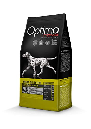 OPTIMANOVA Dog Digestive Kaninchen und Kartoffeln, 2 kg, für Erwachsene Hunde, ohne Getreide OPTIMANOVA Dog Digestive Kaninchen und Kartoffeln, 2 kg, für Erwachsene Hunde, ohne Getreide von OPTIMANOVA