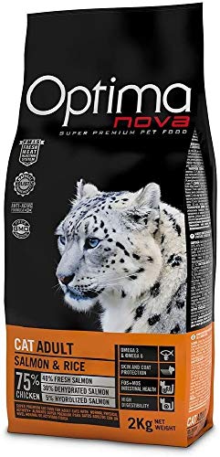 Optima Nova - Katzenfutter für ausgewachsene Katzen Lachs und Reis 2 kg Optima Nova - Katzenfutter für ausgewachsene Katzen Lachs und Reis 2 kg von OPTIMANOVA