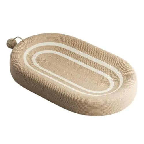 Katzenkratzpads, ovale Form, Katzenkratzpad mit Ball, Spielzeug, Katzennest, gewebtes Heimtierbedarf, verhindert die Zerstörung von Katzen Katzenkratzpads, ovale Form, Katzenkratzpad mit Ball, Spielzeug, Katzennest, gewebtes Heimtierbedarf, verhindert die Zerstörung von Katzen von OPica