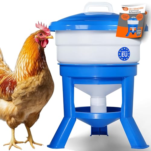 30 Liter Hühnertränke, Geflügeltränke, Tränke Hühner, Hühnerstall Zubehör, Wassertränke Hühner, Wasserspender Hühner, automatische Hühner Tränke, sehr stabile Konstruktion mit Schwimmertechnik von ORANGE DEAL