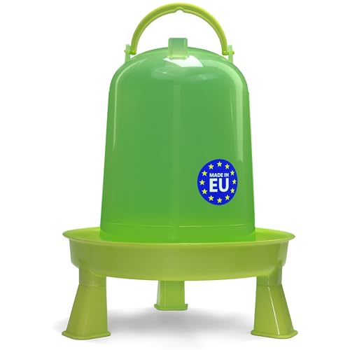 1,5, 3, 5, 8, 30 Liter Geflügeltränke, beheizbare Hühnertränke Wassertränke Hühner, Tränke Hühner als Wasserspender, automatische Hühnertränke, Hühner Trinkbehälter, Hühnertränke (5 Liter) von ORANGE DEAL