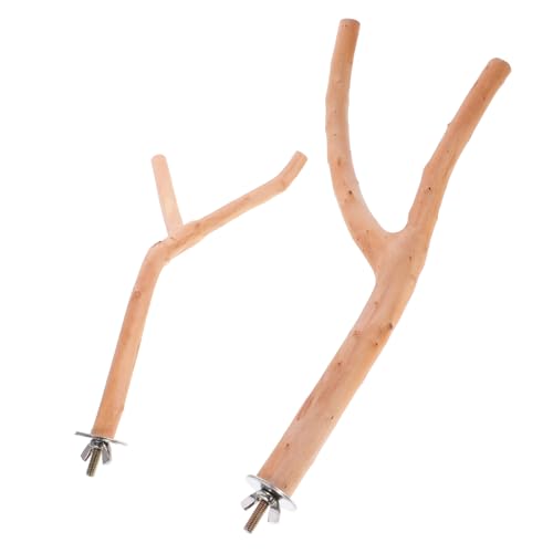 ORFOFE Papagei Käfig Zubehör Barsch Holz Vogel Käfig Pole Stand für Pet Vögel Langeweile Reliever ORFOFE Papagei Käfig Zubehör Barsch Holz Vogel Käfig Pole Stand für Pet Vögel Langeweile Reliever von ORFOFE