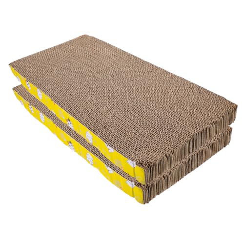2St kratzbaum für Katzen Katzen-Kratzunterlage Nachfüllpackung für Katzenkratzpads katzenbett katzenkratzbaum Spielzeug verschleißfester Kätzchenkratzer Katzenkratzer aus Wellpappe ORFOFE 2St kratzbaum für Katzen Katzen-Kratzunterlage Nachfüllpackung für Katzenkratzpads katzenbett katzenkratzbaum Spielzeug verschleißfester Kätzchenkratzer Katzenkratzer aus Wellpappe ORFOFE von ORFOFE