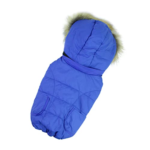 ORFOFE Hundejacken für den Winter warme Mäntel Baumwollfutter modischer Dackel-Kapuzenpullover von ORFOFE