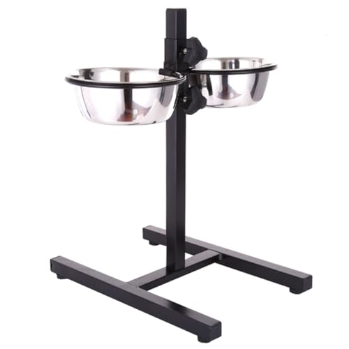 ORFOFE Elted Futterspender Für Haustiere 2-in-1 Futternapf Für Hunde Aus Edelstahl Wasserspender Erhöhter Futternapfständer 18 cm ORFOFE Elted Futterspender Für Haustiere 2-in-1 Futternapf Für Hunde Aus Edelstahl Wasserspender Erhöhter Futternapfständer 18 cm von ORFOFE