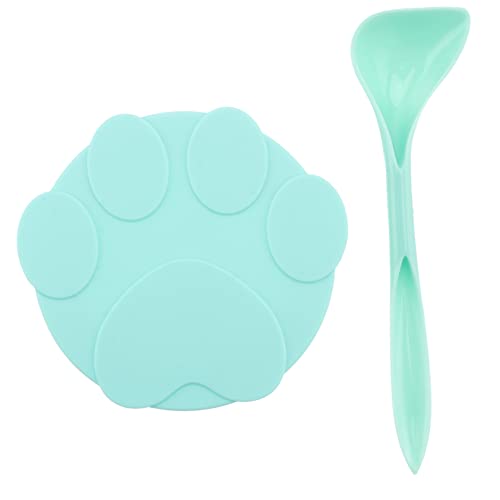 ORFOFE 1 Set Silikondose Für Katzenfutter Haustierfütterungslöffel Silikondeckel Versiegeltes Design Für Die Von Tiernahrung ORFOFE 1 Set Silikondose Für Katzenfutter Haustierfütterungslöffel Silikondeckel Versiegeltes Design Für Die Von Tiernahrung von ORFOFE