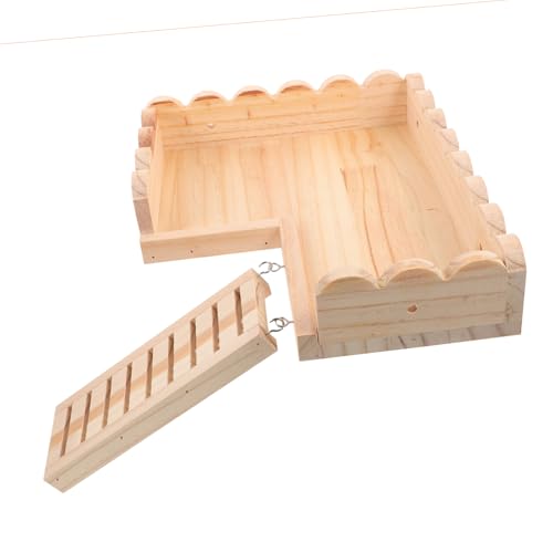 ORFOFE Große Khaki Hamster Plattform Holz Basis Käfig Spielzeug Hamster Spielzeug Zubehör Für Käfig ORFOFE Große Khaki Hamster Plattform Holz Basis Käfig Spielzeug Hamster Spielzeug Zubehör Für Käfig von ORFOFE