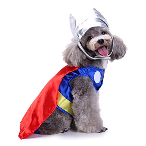 ORFOFE 1satz Haustier Cosplay Kostüm Für Halloween Lustige Hundekleidung Mit Hut Atmungsaktiv Und Langlebig Für Partys Und Fotos Mit Ihrem Hund Sorgt Für Aufmerksamkeit Und Spaß von ORFOFE