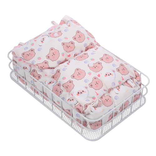 ORFOFE Hängematten-Set Für Kleintiere Meerschweinchen-Einlage Käfigmatte Für Hamsterbett Bequemes Haustiernest Mit Korb von ORFOFE