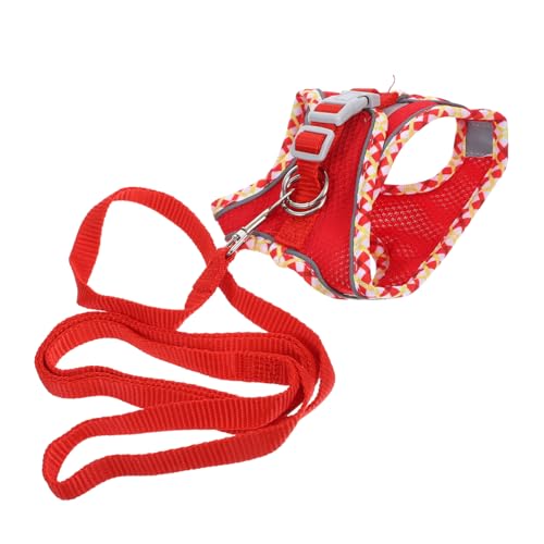 ORFOFE Einstellbare Haustier Kätzchen Tragen-beständig Weste Haustier Katze Zubehör Outdoor Katze Leine Set von ORFOFE