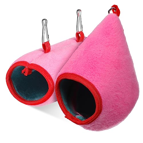ORFOFE Rosa Baumwollnest für Hamster Warmer Ruhetunnel 1 Haustierbett Bezauberndes Design sicher und bequem für Kleintiere ORFOFE Rosa Baumwollnest für Hamster Warmer Ruhetunnel 1 Haustierbett Bezauberndes Design sicher und bequem für Kleintiere von ORFOFE