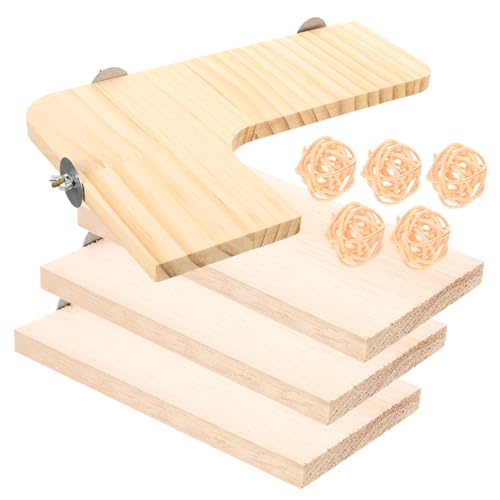 ORFOFE Vielseitige Kletterplattform Für Haustiere Sprungbrett Aus Holz Für Kleintiere Sittiche Vögel ORFOFE Vielseitige Kletterplattform Für Haustiere Sprungbrett Aus Holz Für Kleintiere Sittiche Vögel von ORFOFE
