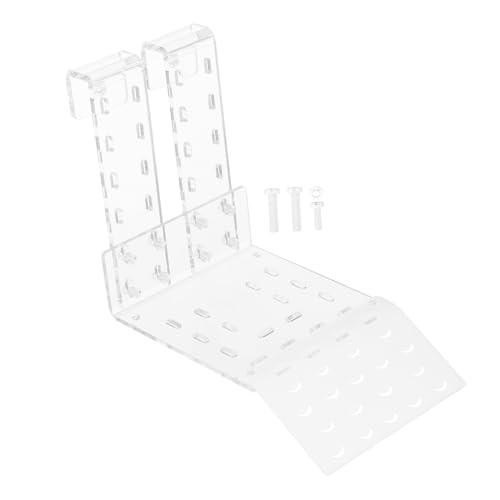 ORFOFE 1 Set Schildkröten Terrasse Schildkröten Trocknungsplattform Haustier Schildkrötenzubehör Schildkrötentank Zubehör Reptilienplattform Reptilien Dock Acryl von ORFOFE