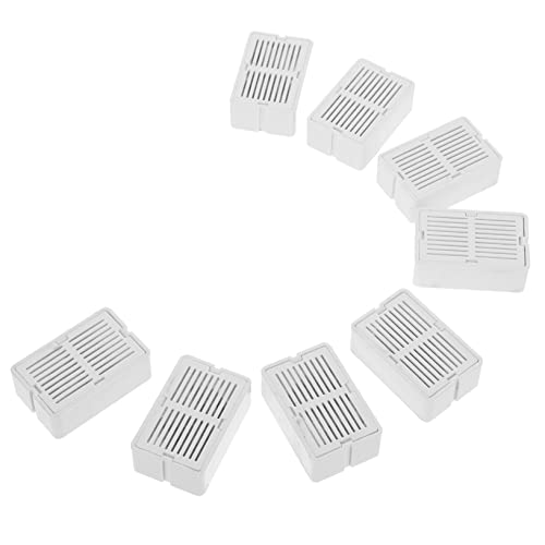 ORFOFE Ersatzfilter Für Katzen Und Hundetrinkbrunnen Aktivkohlefilter Für Haustierbrunnen Wasserfilter Für Sauberes Trinkwasser 2er Set Kompatibel Mit Keramischen Trinkbrunnen von ORFOFE