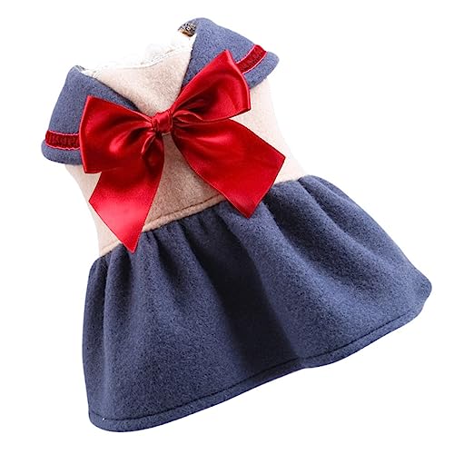 ORFOFE 1pc Warme Haustier Kleid für Hunde Hund Kleidung Winter Haustier Mantel Hund Kostüm Set Haustier Kleid ORFOFE 1pc Warme Haustier Kleid für Hunde Hund Kleidung Winter Haustier Mantel Hund Kostüm Set Haustier Kleid von ORFOFE