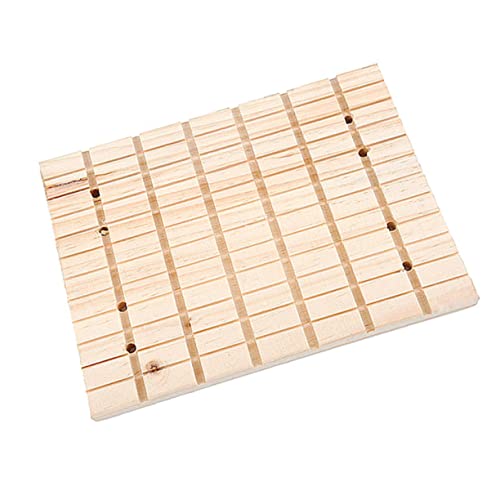 ORFOFE Kratzbrett Für Meerschweinchen Eichhörnchen Fußpolster Holzmaterial Leicht Zu Kratzen Für Tiernägel ORFOFE Kratzbrett Für Meerschweinchen Eichhörnchen Fußpolster Holzmaterial Leicht Zu Kratzen Für Tiernägel von ORFOFE