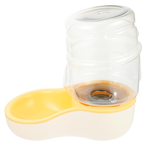 ORFOFE 1 Stück Haustier Wasserspender Katze Hund Feeder Welpen Trinknapf Nicht Haustierbedarf Creme Gelb Automatische Haustier Wassernapf ORFOFE 1 Stück Haustier Wasserspender Katze Hund Feeder Welpen Trinknapf Nicht Haustierbedarf Creme Gelb Automatische Haustier Wassernapf von ORFOFE