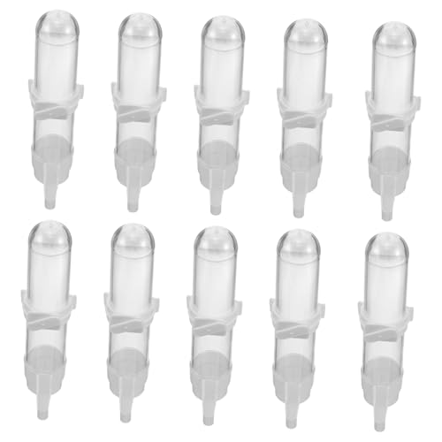 ORFOFE 10 Stück Automatischer Wasserspender für Vögel Kunststoff Vogeltränke für Papageien Wellensittiche Nymphensittiche und Liebesvögel Langlebig Sicher Einfacher Nachfüllmechanismus ORFOFE 10 Stück Automatischer Wasserspender für Vögel Kunststoff Vogeltränke für Papageien Wellensittiche Nymphensittiche und Liebesvögel Langlebig Sicher Einfacher Nachfüllmechanismus von ORFOFE