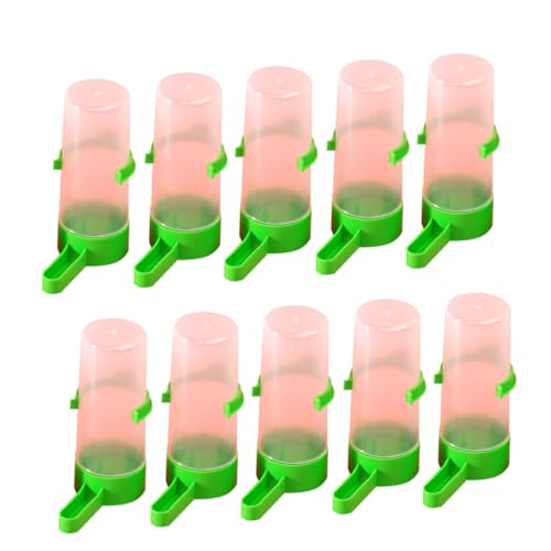 ORFOFE 10 Stück Teiliges Automatischer Trinknapf für Papageien Mittelgroß aus Grünem Tragbarer Vogelfutterspender Geeignet für Kleine Vögel Einfach zu Reinigen Auslaufsicher für ORFOFE 10 Stück Teiliges Automatischer Trinknapf für Papageien Mittelgroß aus Grünem Tragbarer Vogelfutterspender Geeignet für Kleine Vögel Einfach zu Reinigen Auslaufsicher für von ORFOFE