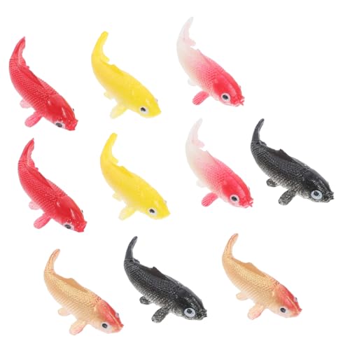 ORFOFE 10 Stück Teiliges Lebensechte Mini Goldfisch Ornamente aus Langlebigem PVC Detailreiche Kleine Fischfiguren für Aquarium Dekoration Leicht zu Reinigen DIY Miniatur Aquarienzubehör ORFOFE 10 Stück Teiliges Lebensechte Mini Goldfisch Ornamente aus Langlebigem PVC Detailreiche Kleine Fischfiguren für Aquarium Dekoration Leicht zu Reinigen DIY Miniatur Aquarienzubehör von ORFOFE