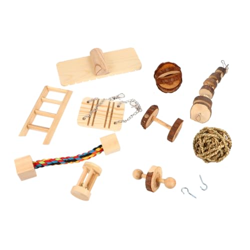 ORFOFE 10stücke Teiliges Holzspielzeug Für Haustiere Umweltfreundliche Kauspielzeuge Für Kleine Und Mittlere Tiere Beschäftigungsspielzeug Zur Zahnpflege Langeweile ORFOFE 10stücke Teiliges Holzspielzeug Für Haustiere Umweltfreundliche Kauspielzeuge Für Kleine Und Mittlere Tiere Beschäftigungsspielzeug Zur Zahnpflege Langeweile von ORFOFE