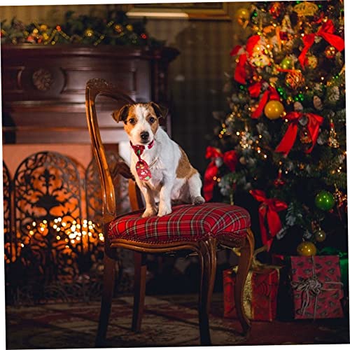 ORFOFE 16 Stück Teiliges Verstellbares Hundehalsband mit Weihnachtsfliege Festliches Haustierkostüm Hunde Necktie Geeignet für Hunde Aller Weihnachtliche Haustieraccessoires von ORFOFE