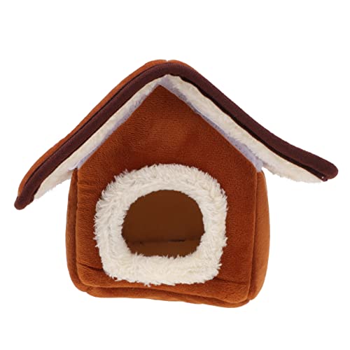 ORFOFE 1stück Warmes Hamsterbett Aus Baumwolle Dickes Tragbares Nest Für Kleintiere Gemütlicher Schlafplatz Für Hamster Meerschweinchen Und Andere Haustiere Für Kalte Tage ORFOFE 1stück Warmes Hamsterbett Aus Baumwolle Dickes Tragbares Nest Für Kleintiere Gemütlicher Schlafplatz Für Hamster Meerschweinchen Und Andere Haustiere Für Kalte Tage von ORFOFE
