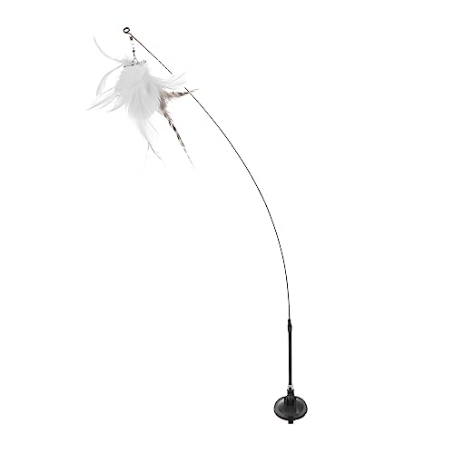 ORFOFE 1pc Katze Spielzeug Glocken Interaktive Teaser Stick für Katzen Haustier Spielzeug ORFOFE 1pc Katze Spielzeug Glocken Interaktive Teaser Stick für Katzen Haustier Spielzeug von ORFOFE