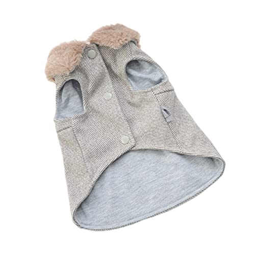 ORFOFE 1Stk Kleidung für Haustiere Weihnachtshaustierkleidung Haustier Wintermantel hundemantel Dog Raincoat Muskelshirt Mäntel Haustier trägt Kleidung warme Kleidung atmungsaktiv Weste von ORFOFE