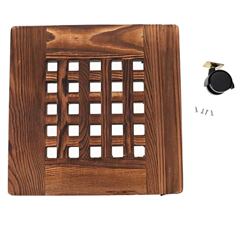 ORFOFE 1Stück Bewegliches Tablett mit Langlebig und Praktisch für Einfache Bewegung von Pflanzen für Innen und Außenbereich von ORFOFE