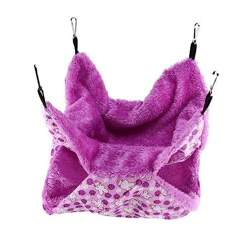 ORFOFE 1pc Haustier Hängematte Hamster Warmes Bett Entzückendes Haustier Hängen Hängematte Hamster Zubehör ORFOFE 1pc Haustier Hängematte Hamster Warmes Bett Entzückendes Haustier Hängen Hängematte Hamster Zubehör von ORFOFE