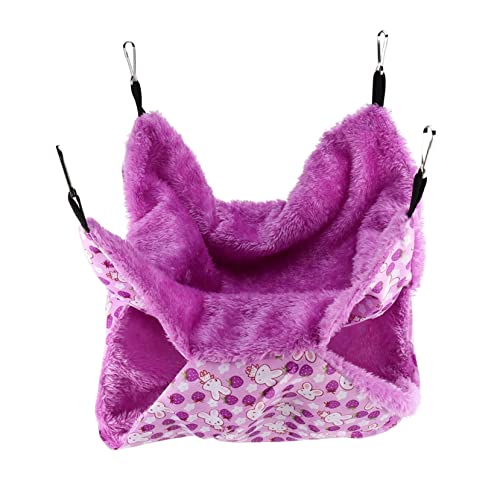 ORFOFE 1stück Pet Warm Hammock Doppelstöckige Hängematte Für Kleine Haustiere Gemütliches Und Kreatives Spielzeug Für Hamster Zwerghasen Und Mehr Kaninchen-Design ORFOFE 1stück Pet Warm Hammock Doppelstöckige Hängematte Für Kleine Haustiere Gemütliches Und Kreatives Spielzeug Für Hamster Zwerghasen Und Mehr Kaninchen-Design von ORFOFE