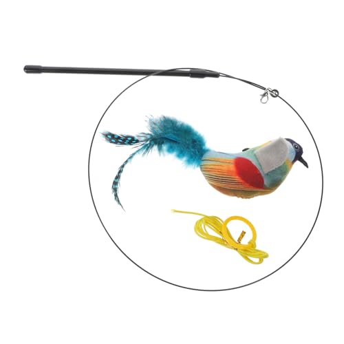 ORFOFE 1satz Interaktives Katzenspielzeug Mit Squeaker-Vogel Elektromimic Teaser- Für Katzen Und Trainieren Von Haustieren Mit Katzenminze Und Fesselndem Design ORFOFE 1satz Interaktives Katzenspielzeug Mit Squeaker-Vogel Elektromimic Teaser- Für Katzen Und Trainieren Von Haustieren Mit Katzenminze Und Fesselndem Design von ORFOFE