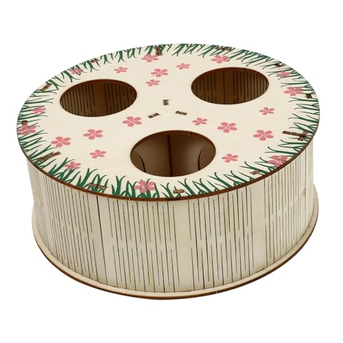 ORFOFE 1stück Hamster Tunnel Maze Toy Aus Holz Interaktives Spielzeug Für Kleintiere Für Hamster Und Rennmäuse Fördert Bewegung Und Spielspaß Im Käfig ORFOFE 1stück Hamster Tunnel Maze Toy Aus Holz Interaktives Spielzeug Für Kleintiere Für Hamster Und Rennmäuse Fördert Bewegung Und Spielspaß Im Käfig von ORFOFE