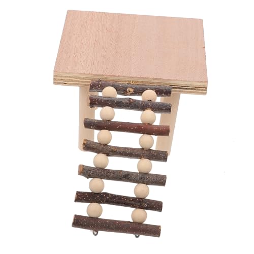 ORFOFE 1stück Holz Kletterleiter Für Hamster Stufige Plattform Stabil Fördert Bewegung Und Gesundheit Für Hamsterkäfige Geeignet Für Abenteuer Und Erkundung ORFOFE 1stück Holz Kletterleiter Für Hamster Stufige Plattform Stabil Fördert Bewegung Und Gesundheit Für Hamsterkäfige Geeignet Für Abenteuer Und Erkundung von ORFOFE