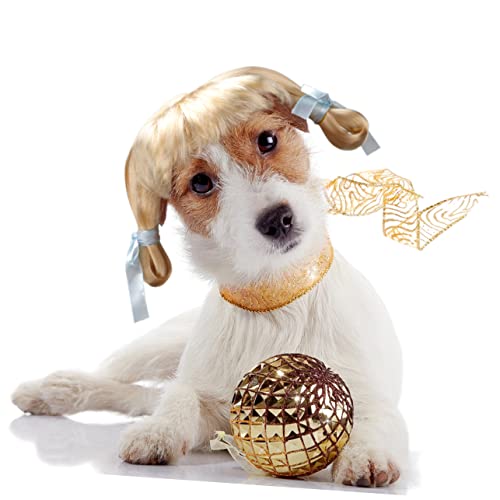 ORFOFE 1stk Haustier Hund Perücke Hexenhüte Für Hunde Halloween-Haustier-Kopfschmuck Hundehaarzubehör Kostüme Zum Gassigehen Mit Hund Hundekleid Hundekostüme Perücken Hutperücke K Seide ORFOFE 1stk Haustier Hund Perücke Hexenhüte Für Hunde Halloween-Haustier-Kopfschmuck Hundehaarzubehör Kostüme Zum Gassigehen Mit Hund Hundekleid Hundekostüme Perücken Hutperücke K Seide von ORFOFE