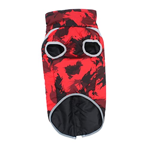 ORFOFE 1Stk Haustierjacke Kleiner Hund Regenmantel Hundejacke für kaltes Wetter Kleider Regenjacke Welpenmantel regenfeste Kleidung für Hunde Haustier Hund Baumwollmantel Jacken von ORFOFE