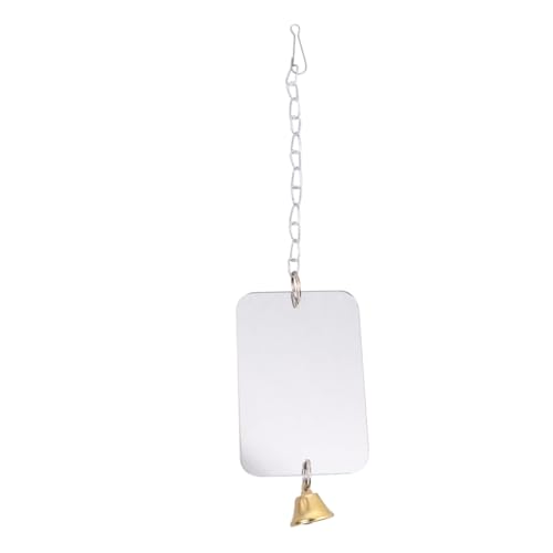 ORFOFE Papagei Spielzeug Vogel Spiegel für Käfige 1pc Vogel Käfig Spiegel Papagei Glocke Spielzeug Käfig Ornament ORFOFE Papagei Spielzeug Vogel Spiegel für Käfige 1pc Vogel Käfig Spiegel Papagei Glocke Spielzeug Käfig Ornament von ORFOFE