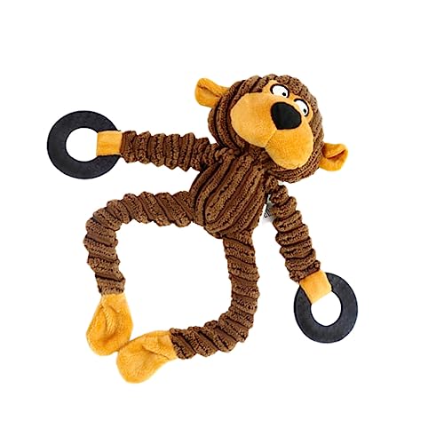 ORFOFE 1pc AFFE Stil Kaffee Haustier Plüsch Hund Kauen Spielzeug Pet Produkte Beißen Spielzeug ORFOFE 1pc AFFE Stil Kaffee Haustier Plüsch Hund Kauen Spielzeug Pet Produkte Beißen Spielzeug von ORFOFE