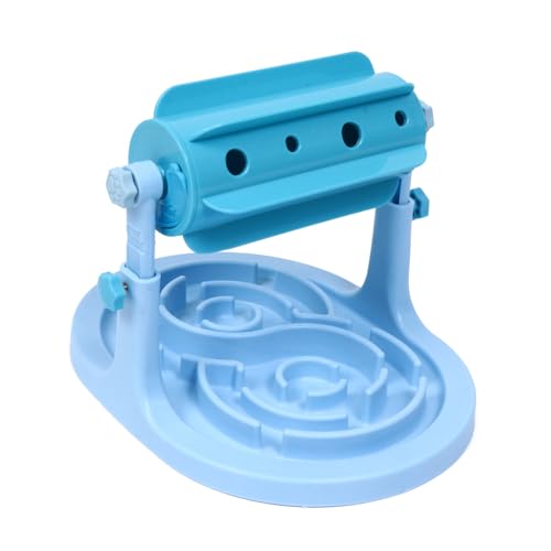 ORFOFE Rollbarer Leckerli-Spender für Tiernahrung Futterspender für langsames Fressen Spielzeug auslaufsicher robuster ABS-Kunststoff ORFOFE Rollbarer Leckerli-Spender für Tiernahrung Futterspender für langsames Fressen Spielzeug auslaufsicher robuster ABS-Kunststoff von ORFOFE