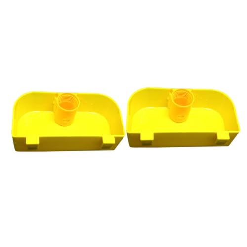 ORFOFE 2 STÜCK Papageien Wasserspender für Vogelkäfig Doppelte Trinköffnung Praktischer Vogelwasserspender für Wellensittiche und Nymphensittiche Geeignet für Heimtierbedarf und ORFOFE 2 STÜCK Papageien Wasserspender für Vogelkäfig Doppelte Trinköffnung Praktischer Vogelwasserspender für Wellensittiche und Nymphensittiche Geeignet für Heimtierbedarf und von ORFOFE