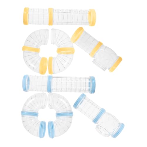 ORFOFE 2sätze Hamster Tunnel Teiliges Röhrensystem Für Hamsterkäfig Transparentes Spielzeug Bewegung Und Erkundung Für Kleine Haustiere Wie Hamster Meerschweinchen Und Eichhörnchen ORFOFE 2sätze Hamster Tunnel Teiliges Röhrensystem Für Hamsterkäfig Transparentes Spielzeug Bewegung Und Erkundung Für Kleine Haustiere Wie Hamster Meerschweinchen Und Eichhörnchen von ORFOFE