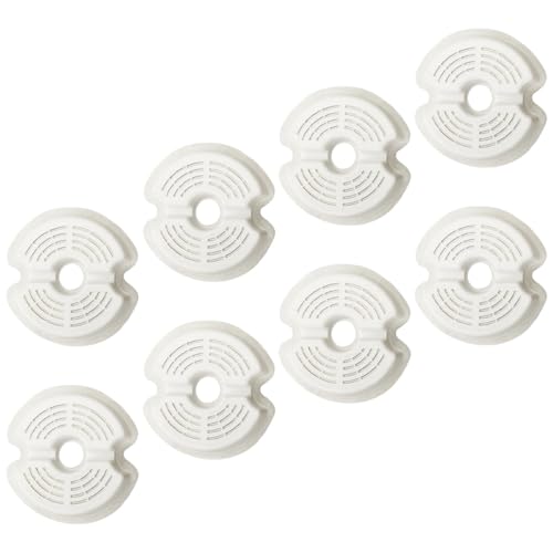 ORFOFE 2 Sätze Rundes Haustier Trinkbrunnen Ersatzfilter mit Aktivkohle für Katzen und Hunde Langlebig Entfernt Haare und Gerüche Verbessert Wasserqualität für Sauberes Trinkwasser ORFOFE 2 Sätze Rundes Haustier Trinkbrunnen Ersatzfilter mit Aktivkohle für Katzen und Hunde Langlebig Entfernt Haare und Gerüche Verbessert Wasserqualität für Sauberes Trinkwasser von ORFOFE