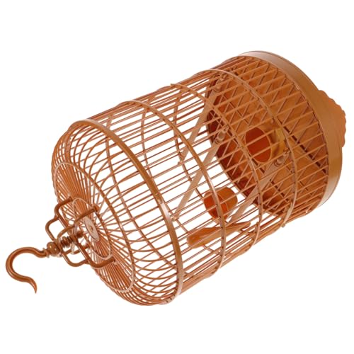 ORFOFE 2 Sets Große Kapazität Haustier Vogel Käfig Papagei Wellensittich Kunststoff Runde Käfig Leicht Zu Reinigen von ORFOFE