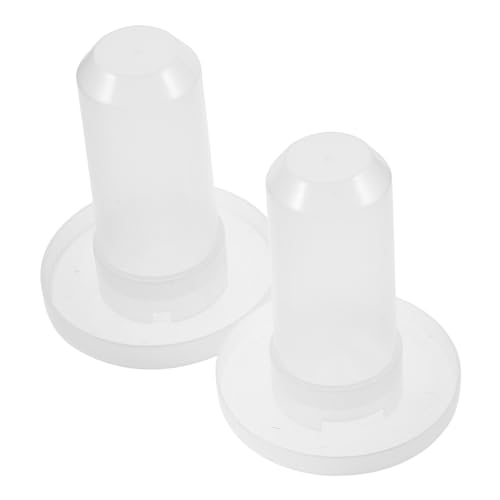 ORFOFE 2 Stück Automatischer Geflügelfutterspender Set aus Robustem Transparentem Kunststoff mit Wasserspender für Enten Wachteln und Tauben Geräuschlos Vielseitig Kompatibel für ORFOFE 2 Stück Automatischer Geflügelfutterspender Set aus Robustem Transparentem Kunststoff mit Wasserspender für Enten Wachteln und Tauben Geräuschlos Vielseitig Kompatibel für von ORFOFE