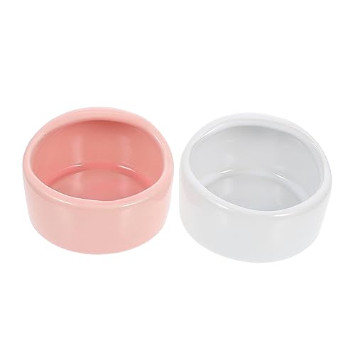 ORFOFE 2er-Pack Keramik-Futternapf für Hamster Futterspender für Haustiere Bissschutz auslaufsicheres Design für Kleintiere ORFOFE 2er-Pack Keramik-Futternapf für Hamster Futterspender für Haustiere Bissschutz auslaufsicheres Design für Kleintiere von ORFOFE