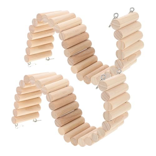 ORFOFE 2 Stück Holzleiter Brücke für Hamster und Meerschweinchen Robustes Kletterspielzeug mit Bogenform Fördert Gruppenaktivität und Bietet Tragbares Langlebiges Kleintier Accessoire ORFOFE 2 Stück Holzleiter Brücke für Hamster und Meerschweinchen Robustes Kletterspielzeug mit Bogenform Fördert Gruppenaktivität und Bietet Tragbares Langlebiges Kleintier Accessoire von ORFOFE