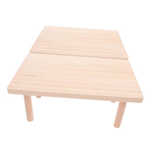 ORFOFE 2 Stück Holzplattform für Kleintiere Robuste Bissfeste Hamster-etagenplatte Spiel Trainingsplattform für Hamster Zwerghamster Rennmäuse Nagerkäfig Zubehör ORFOFE 2 Stück Holzplattform für Kleintiere Robuste Bissfeste Hamster-etagenplatte Spiel Trainingsplattform für Hamster Zwerghamster Rennmäuse Nagerkäfig Zubehör von ORFOFE